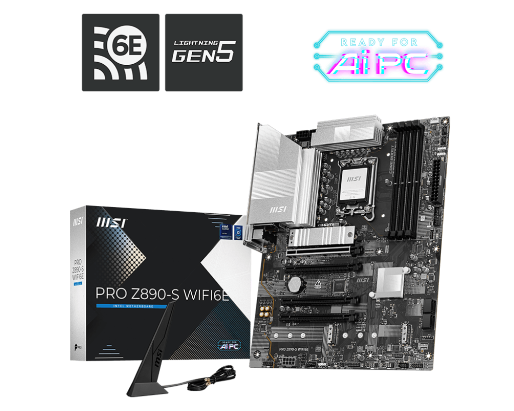 PRO Z890-S WIFI6E - Boutique en ligne officielle de MSI France