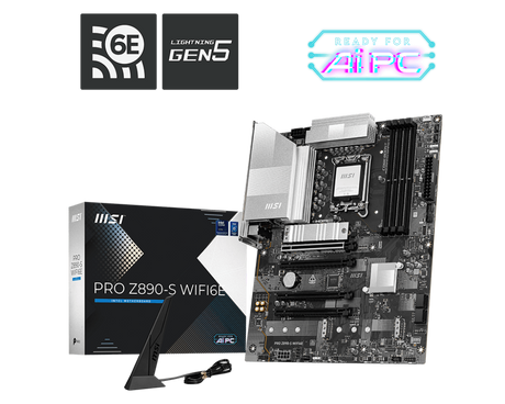 PRO Z890-S WIFI6E - Boutique en ligne officielle de MSI France