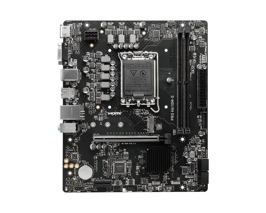 PRO H610M-E - Boutique en ligne officielle de MSI France