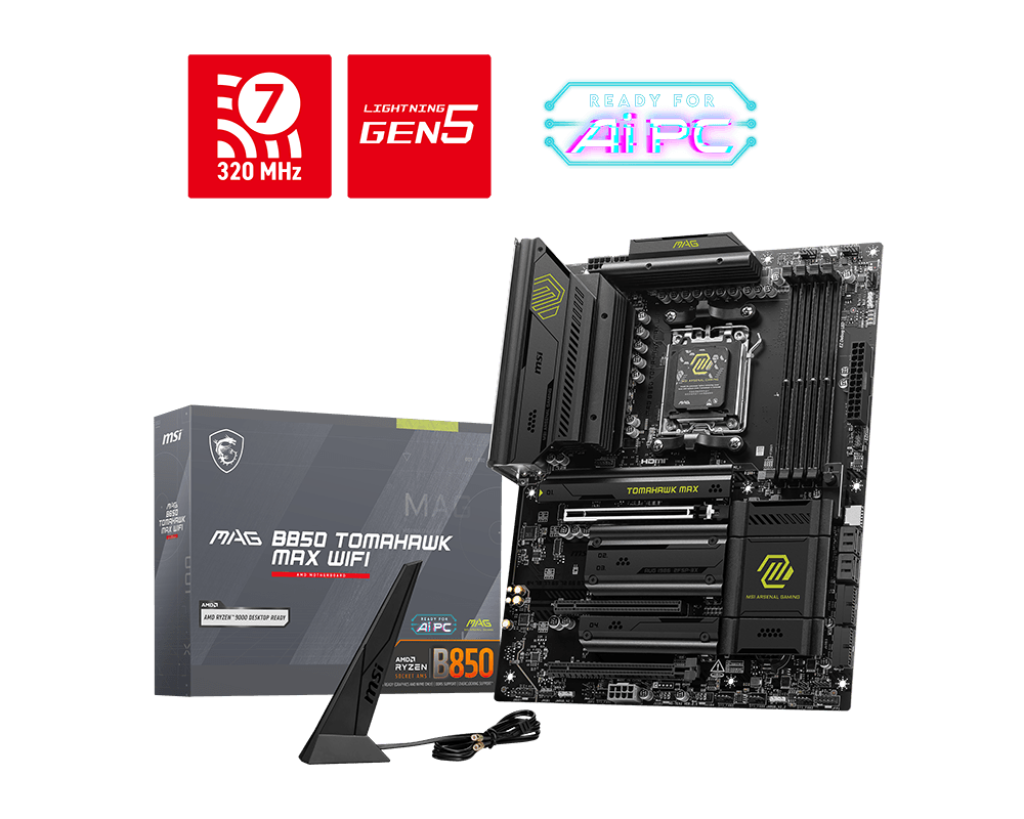 MSI MAG B850 TOMAHAWK MAX WIFI - Boutique en ligne officielle de MSI France