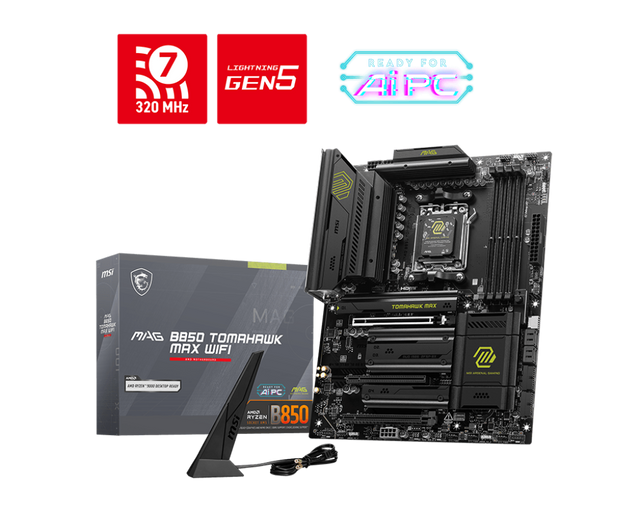 MSI MAG B850 TOMAHAWK MAX WIFI - Boutique en ligne officielle de MSI France