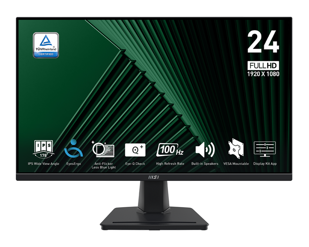Écran PC bureautique | PRO MP245G - Boutique en ligne officielle de MSI France