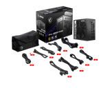 MPG A850G PCIE5 : Alimentation, 850W, 80 Plus Gold, ATX 3.0, Support GPU - Boutique en ligne officielle de MSI France