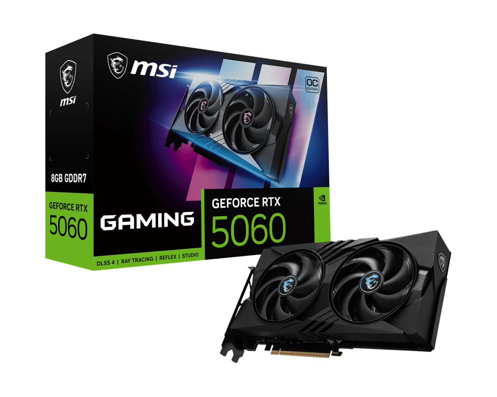 MSI GeForce RTX 5060 8G GAMING OC V1 - Boutique en ligne officielle de MSI France