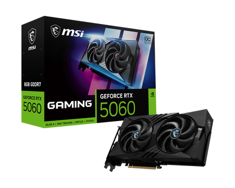 MSI GeForce RTX 5060 8G GAMING OC V1 - Boutique en ligne officielle de MSI France