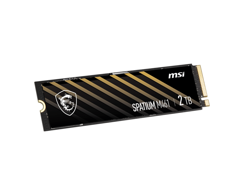 SSD | SPATIUM M461 PCIe 4.0 NVMe M.2 2TB - Boutique en ligne officielle de MSI France