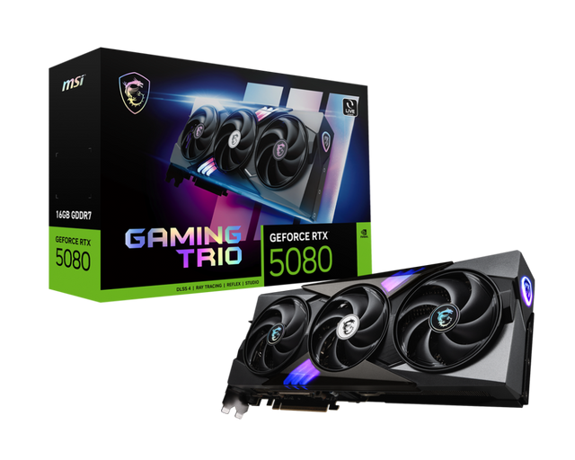 GeForce RTX 5080 16G GAMING TRIO - Boutique en ligne officielle de MSI France