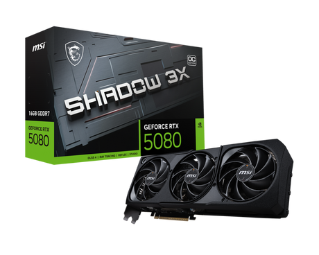 GeForce RTX 5080 16G SHADOW 3X OC - Boutique en ligne officielle de MSI France
