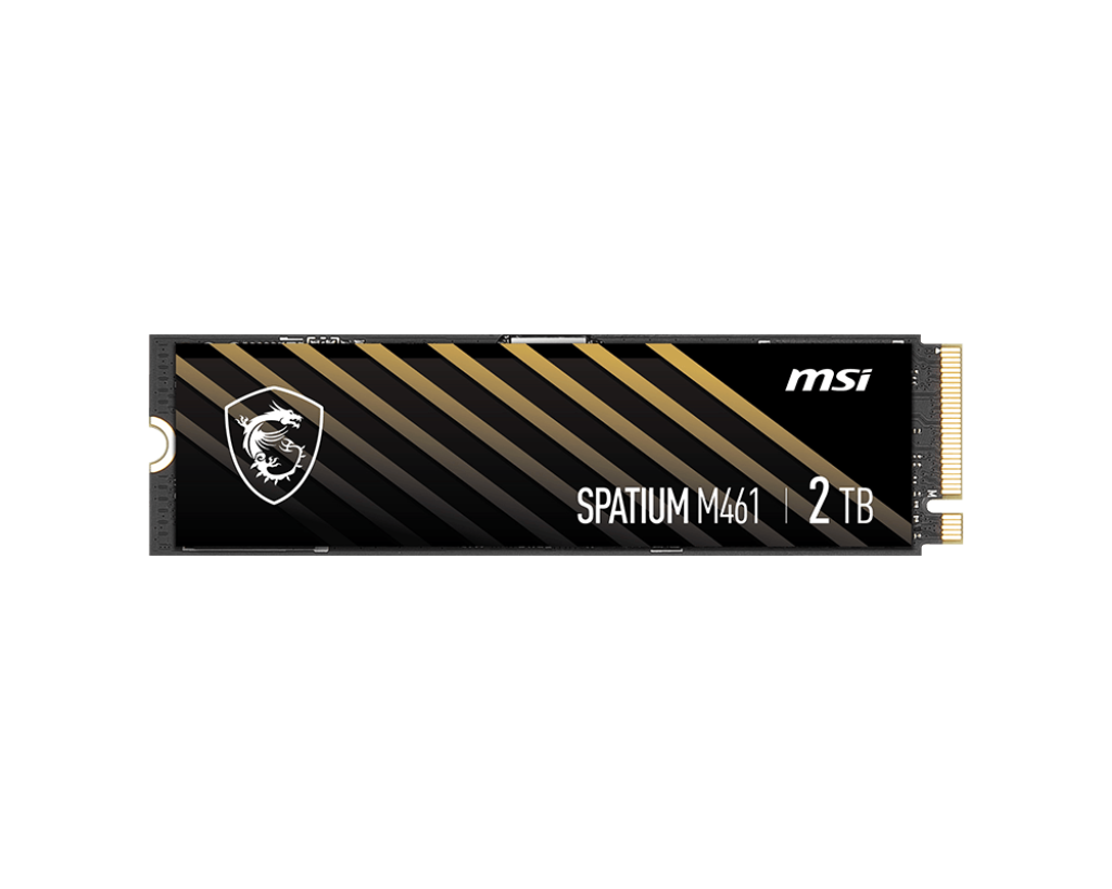 SSD | SPATIUM M461 PCIe 4.0 NVMe M.2 2TB - Boutique en ligne officielle de MSI France