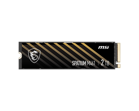 SSD | SPATIUM M461 PCIe 4.0 NVMe M.2 2TB - Boutique en ligne officielle de MSI France