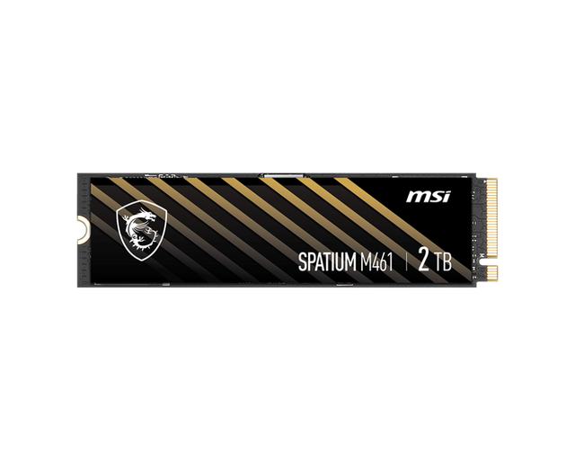 SSD | SPATIUM M461 PCIe 4.0 NVMe M.2 2TB - Boutique en ligne officielle de MSI France