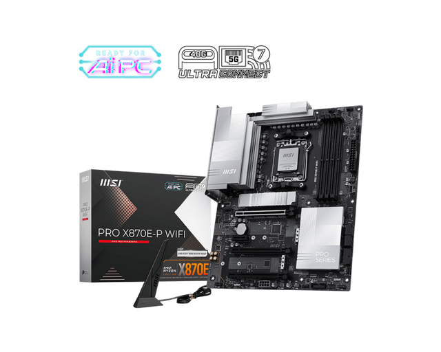 MSI PRO X870E-P WIFI | Carte mère AMD X870E pour station de travail pro