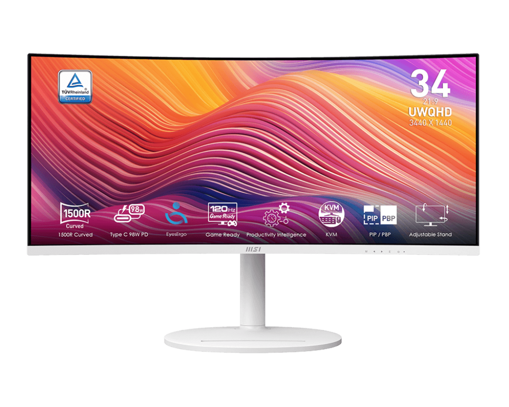 Écran PC bureautique | Modern MD342CQPW - Boutique en ligne officielle de MSI France