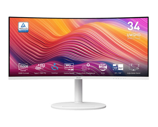 Écran PC bureautique | Modern MD342CQPW - Boutique en ligne officielle de MSI France