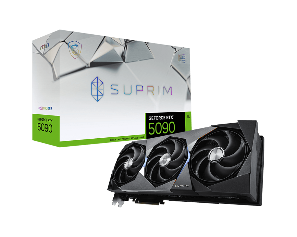 GeForce RTX 5090 32G SUPRIM SOC - Boutique en ligne officielle de MSI France
