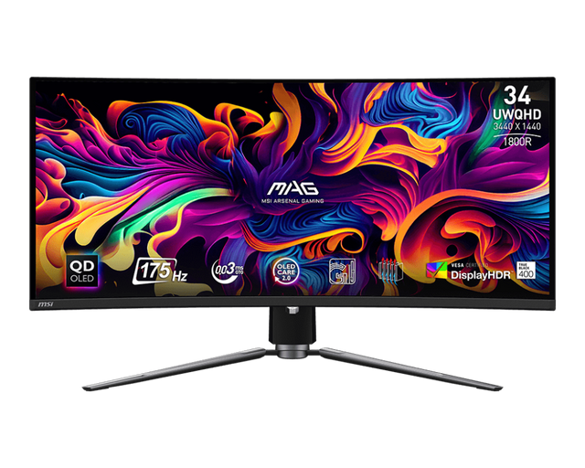 Écran Gamer | MAG 341CQP QD-OLED - Boutique en ligne officielle de MSI France