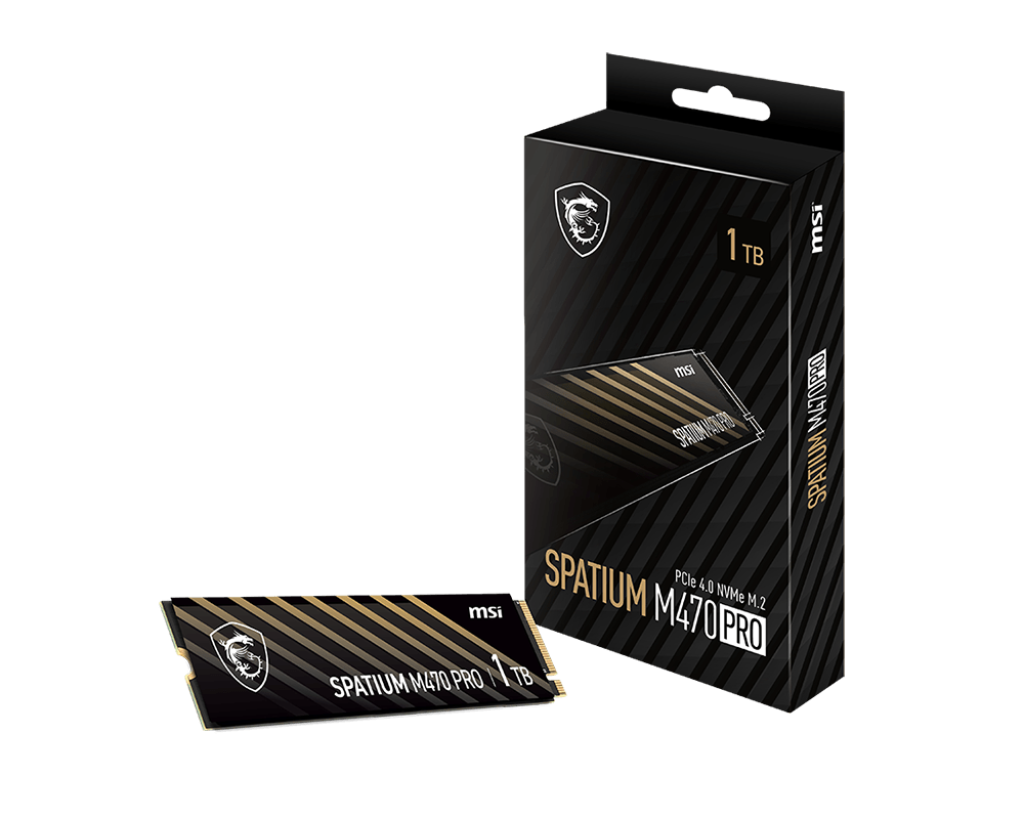 SSD | SPATIUM M470 PRO PCIe 4.0 NVMe M.2 2TB - Boutique en ligne officielle de MSI France