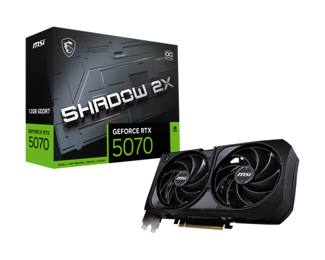 GeForce RTX 5070 12G SHADOW 2X OC - Boutique en ligne officielle de MSI France