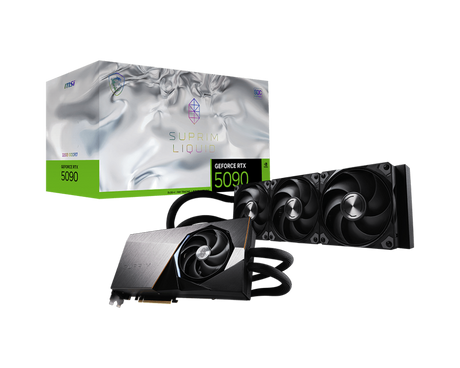GeForce RTX 5090 32G SUPRIM LIQUID SOC - Boutique en ligne officielle de MSI France