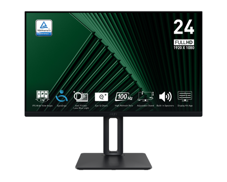 Écran PC bureautique | PRO MP245PG - Boutique en ligne officielle de MSI France
