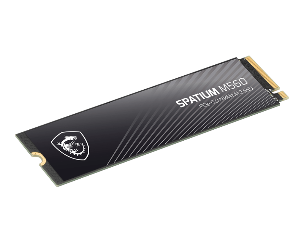 SSD | SPATIUM M560 PCIe 5.0 NVMe M.2 2TB - Boutique en ligne officielle de MSI France