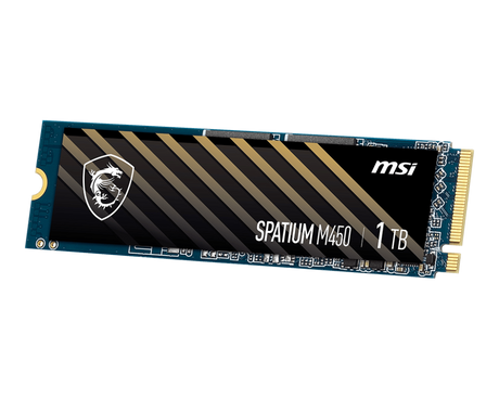 SSD | SPATIUM M450 PCIe 4.0 NVMe M.2 1TB V1 - Boutique en ligne officielle de MSI France