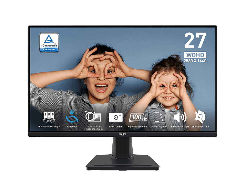 Écran PC bureautique | PRO MP275Q - Boutique en ligne officielle de MSI France