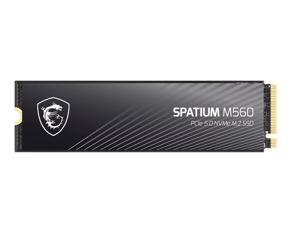 SPATIUM M560 PCIe 5.0 NVMe M.2 1TB - Boutique en ligne officielle de MSI France