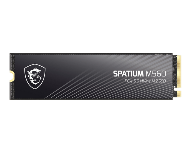 SPATIUM M560 PCIe 5.0 NVMe M.2 1TB - Boutique en ligne officielle de MSI France