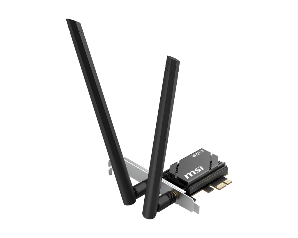 MSI HERALD BE6500 WiFi 7 PCIe Card - Boutique en ligne officielle de MSI France