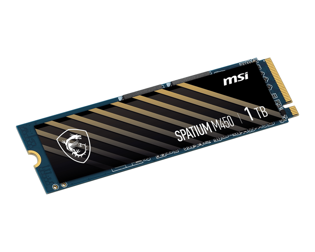 SSD | SPATIUM M450 PCIe 4.0 NVMe M.2 1TB V1 - Boutique en ligne officielle de MSI France