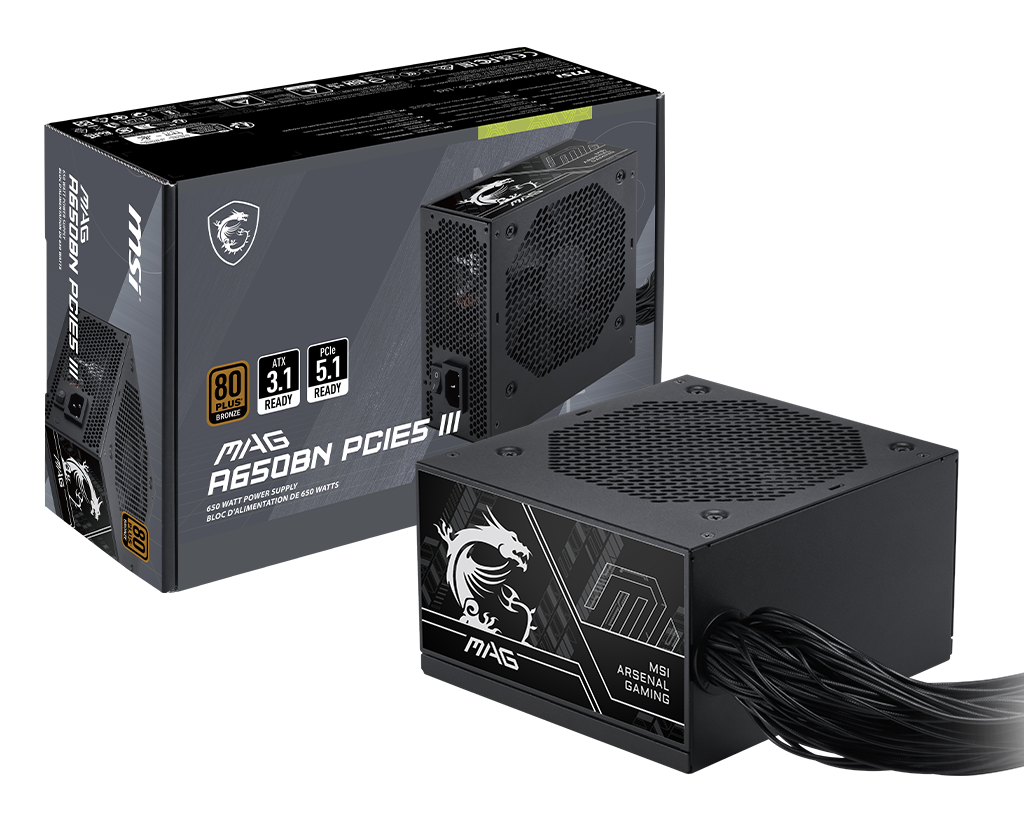 MAG A650BN PCIE5 III - Boutique en ligne officielle de MSI France