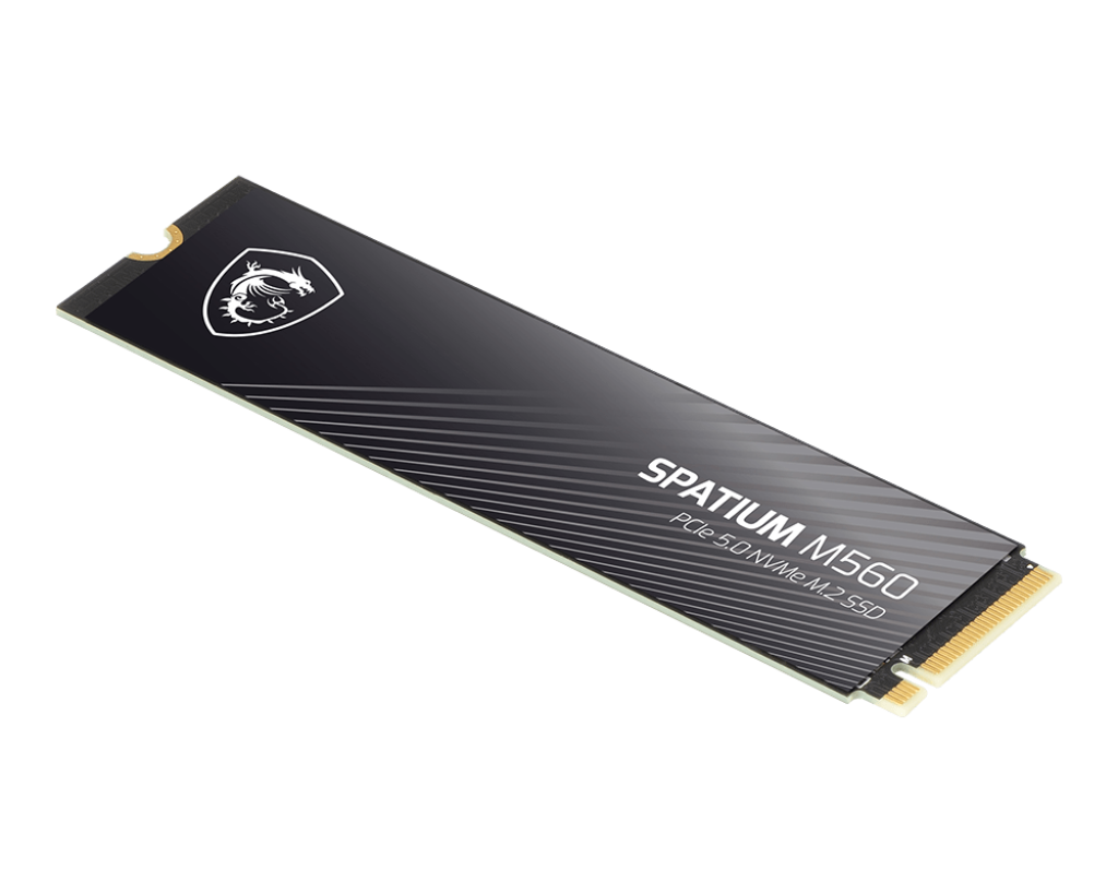 SPATIUM M560 PCIe 5.0 NVMe M.2 1TB - Boutique en ligne officielle de MSI France