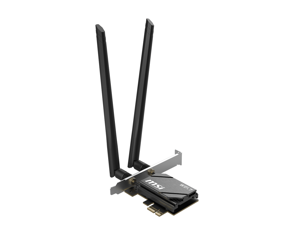 MSI HERALD BE6500 WiFi 7 PCIe Card - Boutique en ligne officielle de MSI France