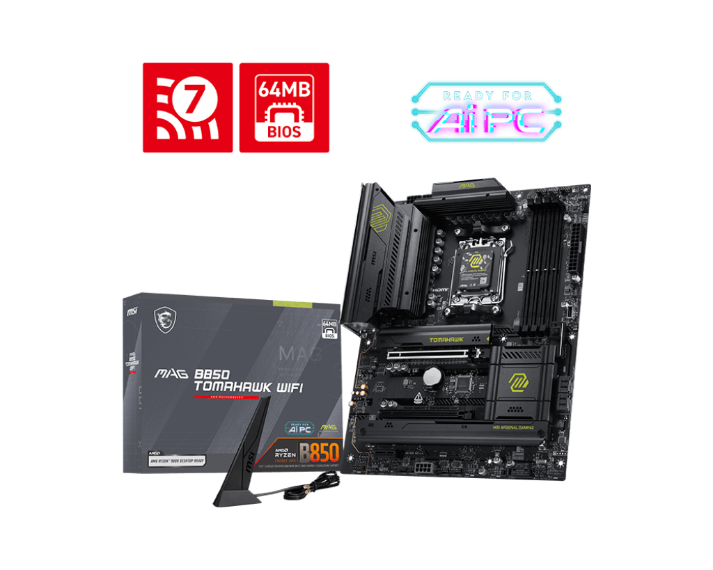 MSI MAG B850 TOMAHAWK WIFI - Boutique en ligne officielle de MSI France