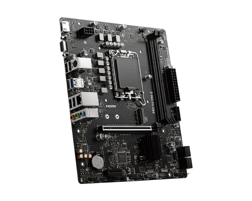 PRO H610M-E - Boutique en ligne officielle de MSI France