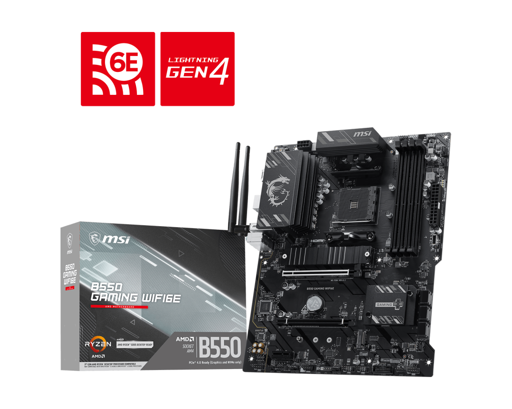 B550 GAMING WIFI6E - Boutique en ligne officielle de MSI France