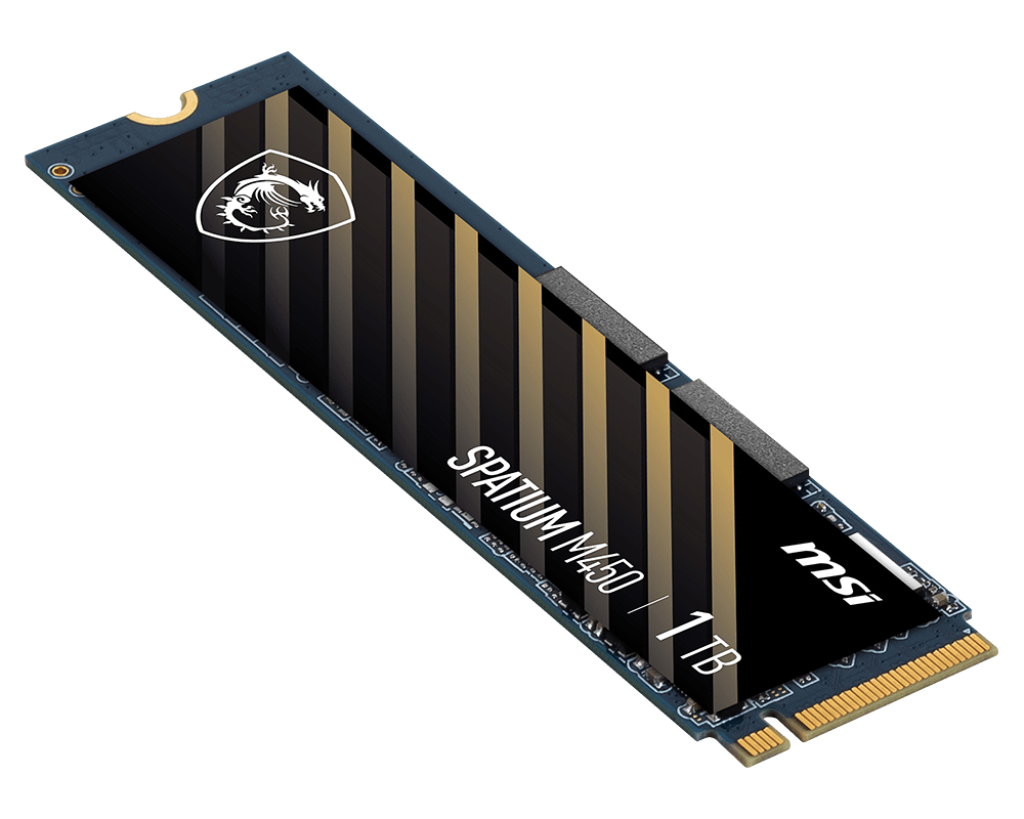SSD | SPATIUM M450 PCIe 4.0 NVMe M.2 1TB V1 - Boutique en ligne officielle de MSI France