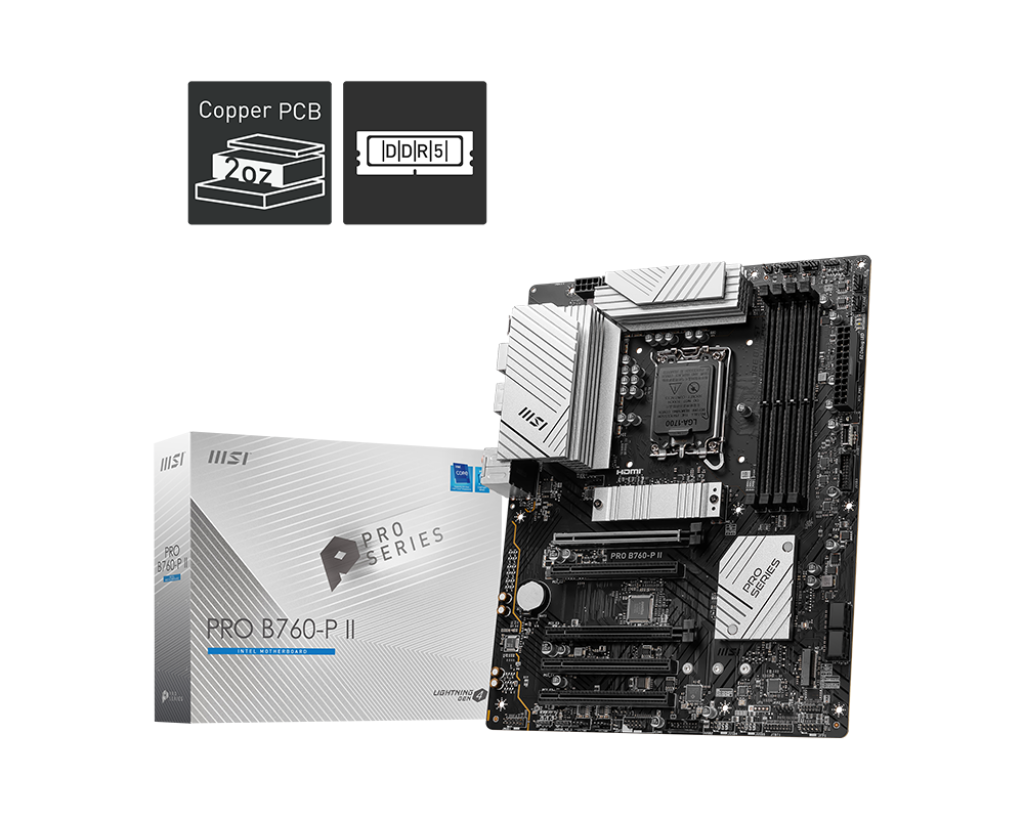 PRO B760-P II - Boutique en ligne officielle de MSI France