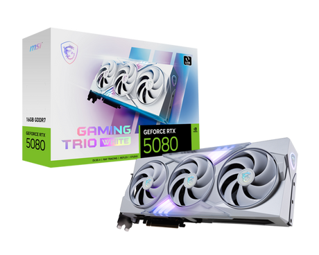 GeForce RTX 5080 16G GAMING TRIO WHITE - Boutique en ligne officielle de MSI France