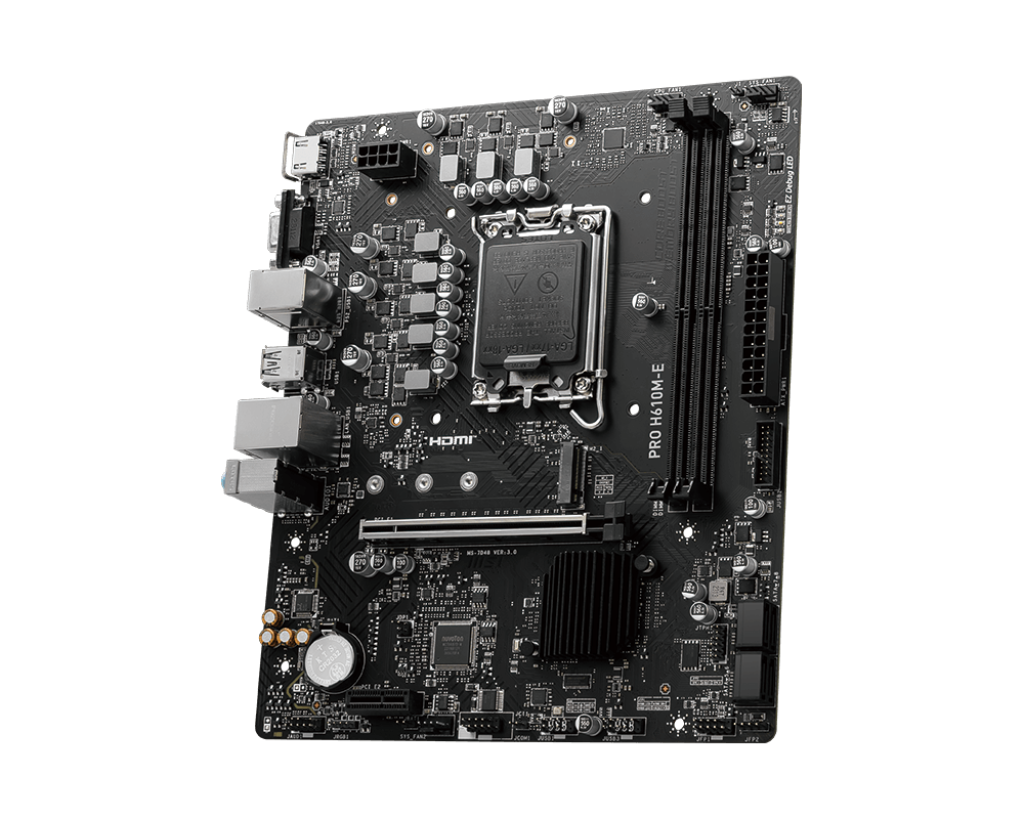 PRO H610M-E - Boutique en ligne officielle de MSI France