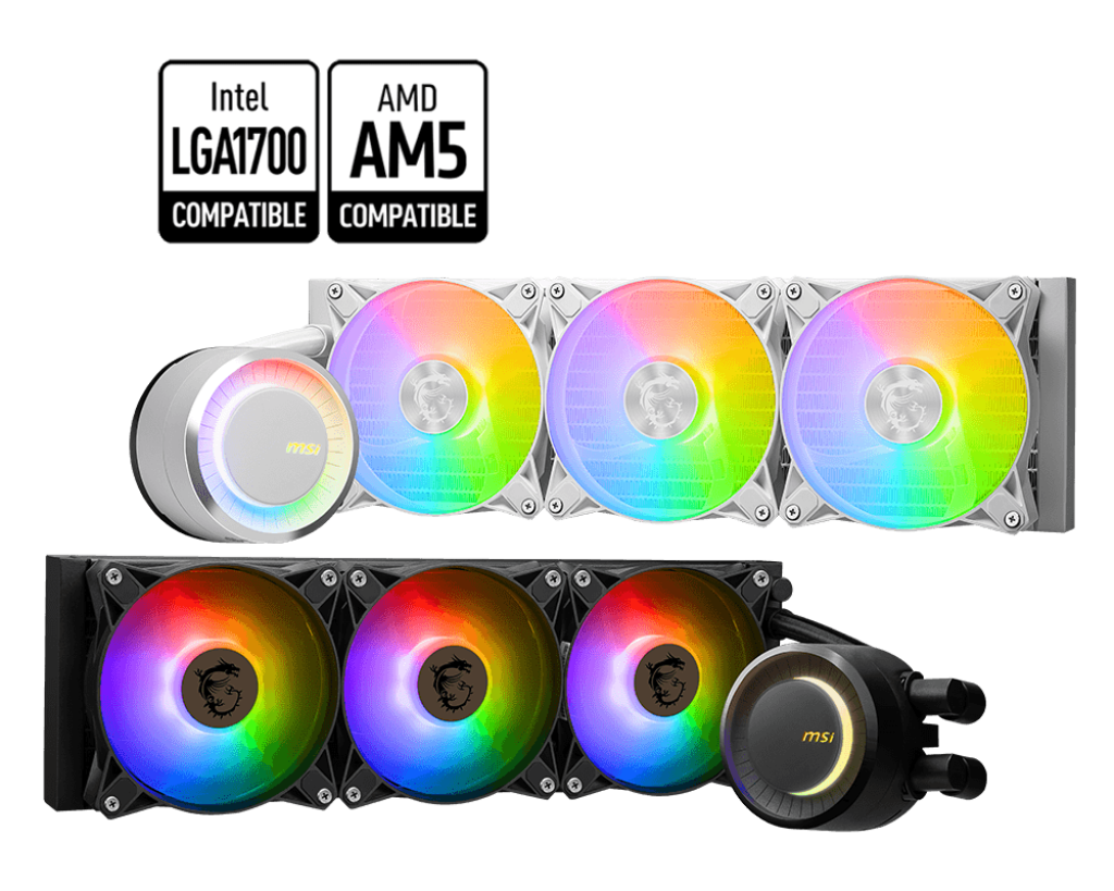 MSI MAG CORELIQUID E360 360mm ARGB AIO CPU Cooler