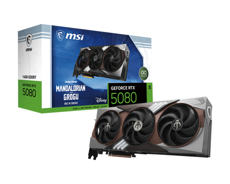 MSI GeForce RTX 5080 16G The Mandalorian and Grogu Edition OC - Boutique en ligne officielle de MSI France