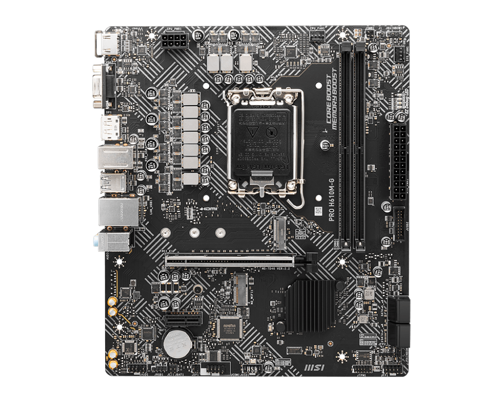 PRO H610M-G - Boutique en ligne officielle de MSI France