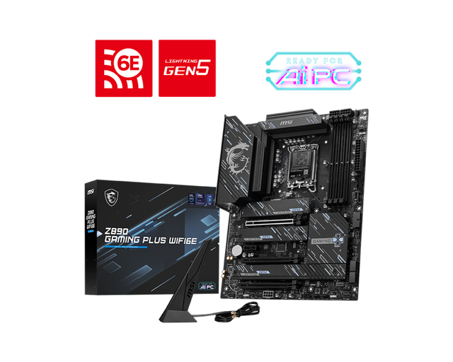 Z890 GAMING PLUS WIFI6E - Boutique en ligne officielle de MSI France