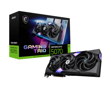 GeForce RTX 5070 12G GAMING TRIO OC - Boutique en ligne officielle de MSI France