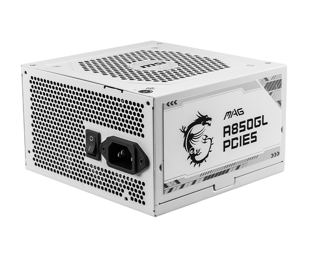 MAG A850GL PCIE5 WHITE - ATX 850W - 80+ GOLD FM - Boutique en ligne officielle de MSI France