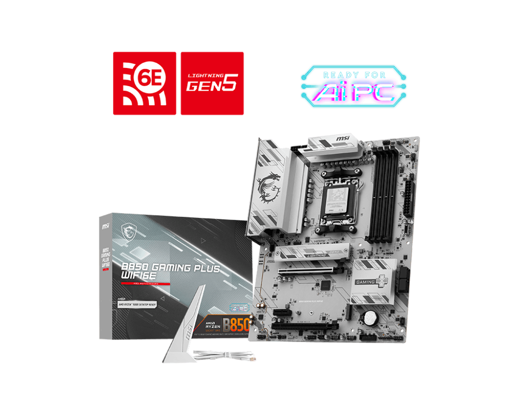 MSI B850 GAMING PLUS WiFi6E – Carte mère ATX AM5 DDR5 - Boutique en ligne officielle de MSI France