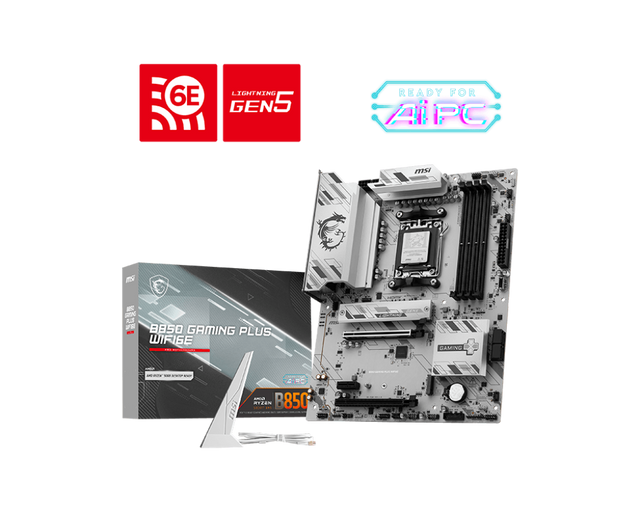 MSI B850 GAMING PLUS WiFi6E – Carte mère ATX AM5 DDR5 - Boutique en ligne officielle de MSI France