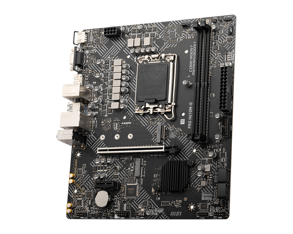 PRO H610M-G - Boutique en ligne officielle de MSI France